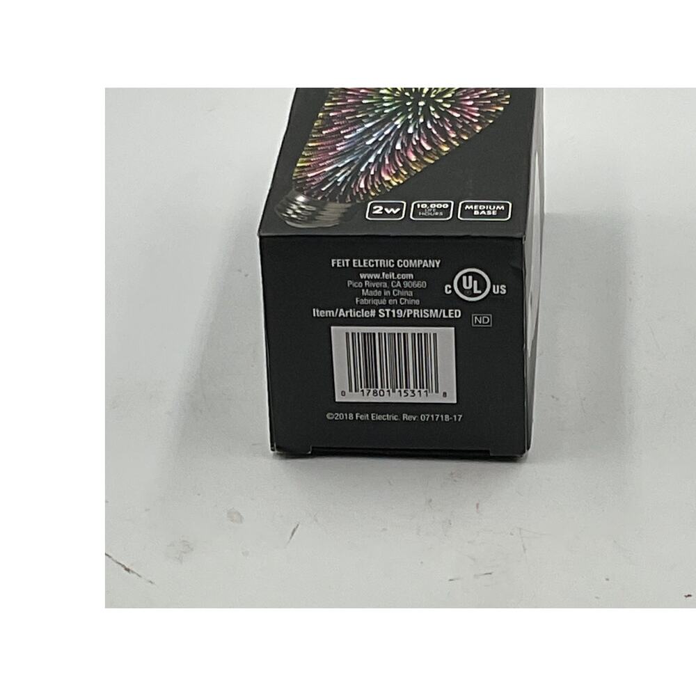 Feit Electric Infinity 3D Fireworks LED Bulb - 2W, Medium Base - Picture 3 of 3